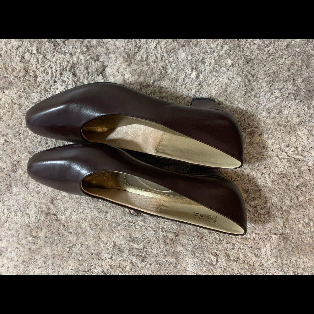 Leather heels